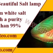 white rock salt lamp