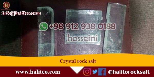 Crystal rock salt