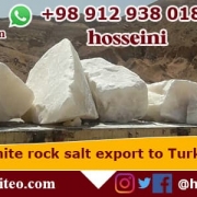 Production of white rock salt
