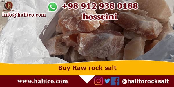 Edible rock salt
