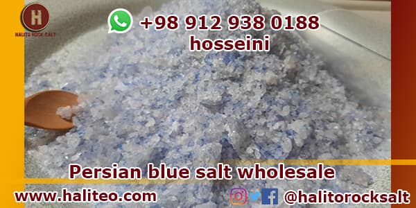 Iran blue salt