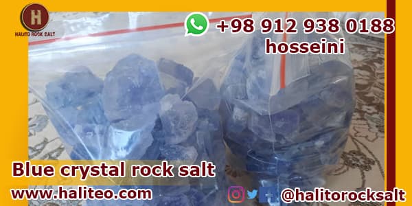 Blue rock salt