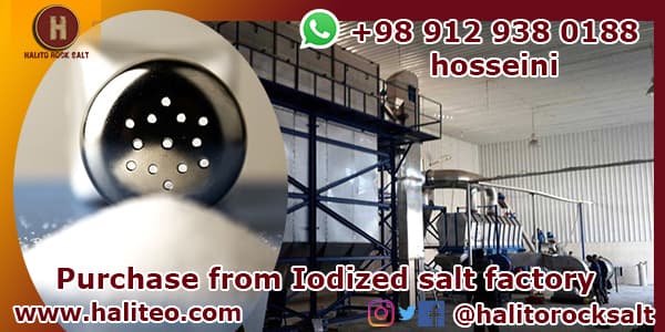Iodized salt factory