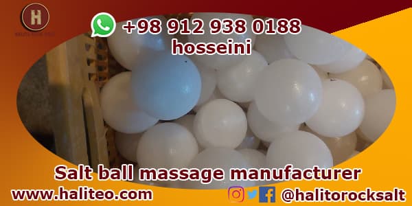 Salt massage ball